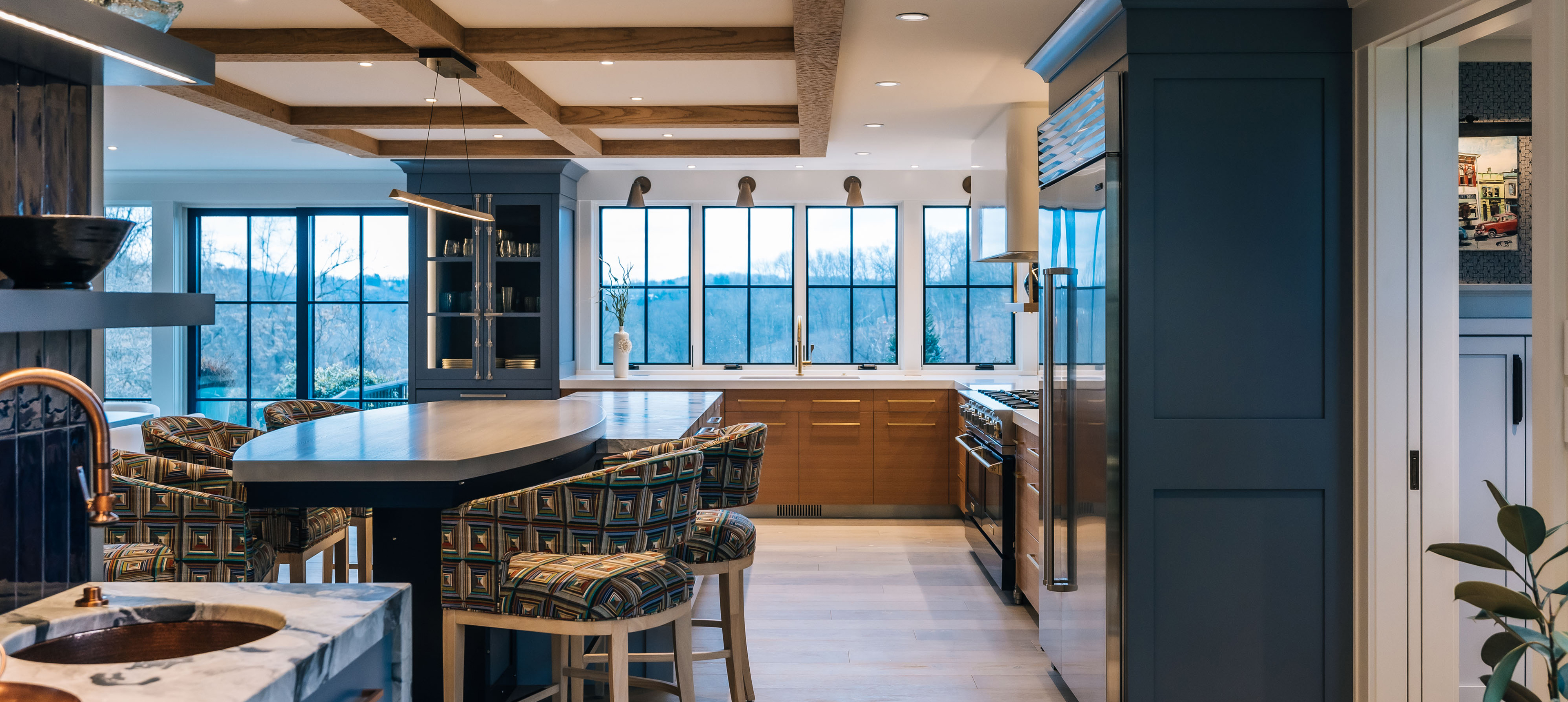 white hot reno kitchen island